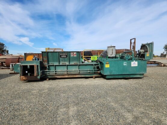 Harris Industrial Horizontal Two Ram Baler Model HRB-918W with Krause ...