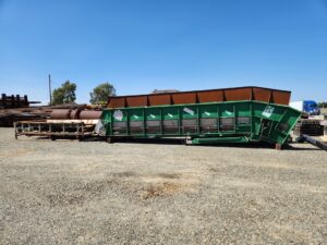 Recycling Slide Belt Feeder / Conveyor - Krause 60” wide x 44’ long “slider belt” Feeder/Conveyor -