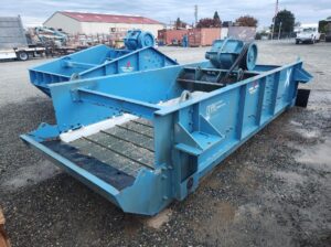 VIBRATING SCREEN - CONN-WELD 6’ x 16’ 1 Deck Horizontal Sizing & Dewatering Screen