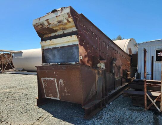 VIBRATING SCREEN - ELRUS 6’ wide x 20’ long, triple deck incline vibrating screen - Image 4