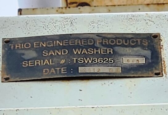 WASH PLANT - 2003 Fab Tec Aggregate Wash Plant 5' x 16' 3 Deck Screen - 36" x 25' Sand Screw - Image 14