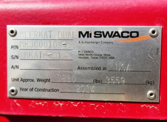 Mi SWACO Meerkat Dual Shaker-Dual Motion Hi-Frequency Horizontal Dewatering Screens - Image 11