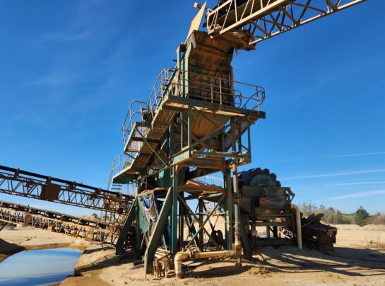 Aggregate Wash Plant - 2007 TEREX-Powerscreen 6’ x 20’ Three Deck Aggregate Wash Screen - Image 6