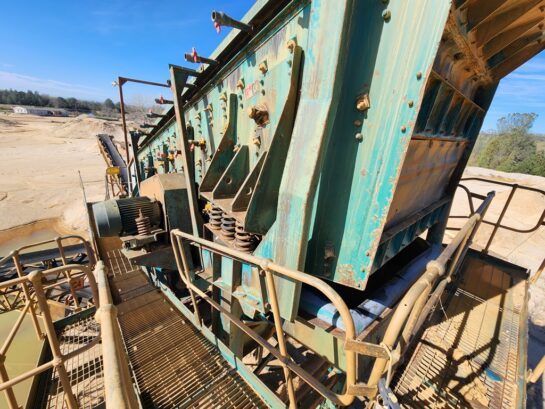 Aggregate Wash Plant - 2007 TEREX-Powerscreen 6’ x 20’ Three Deck Aggregate Wash Screen - Image 8